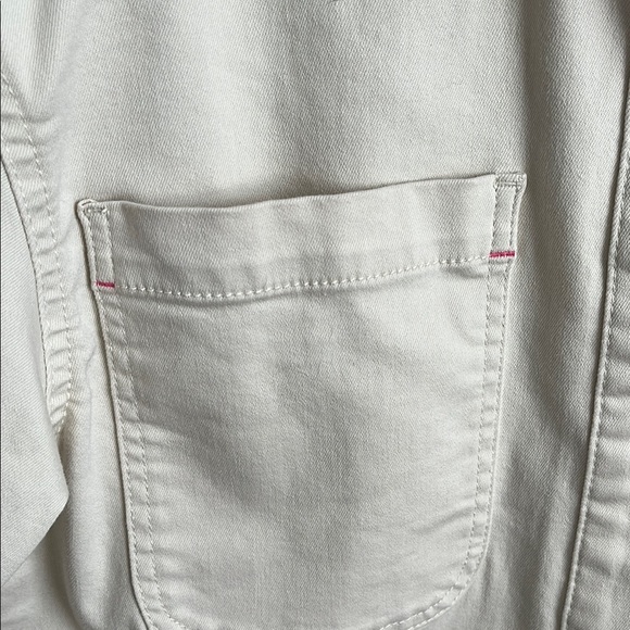 PINK TARTAN NWOT Beige Twill Jacket, Size S - Picture 4 of 9